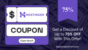 Hostinger Discount Coupon Post