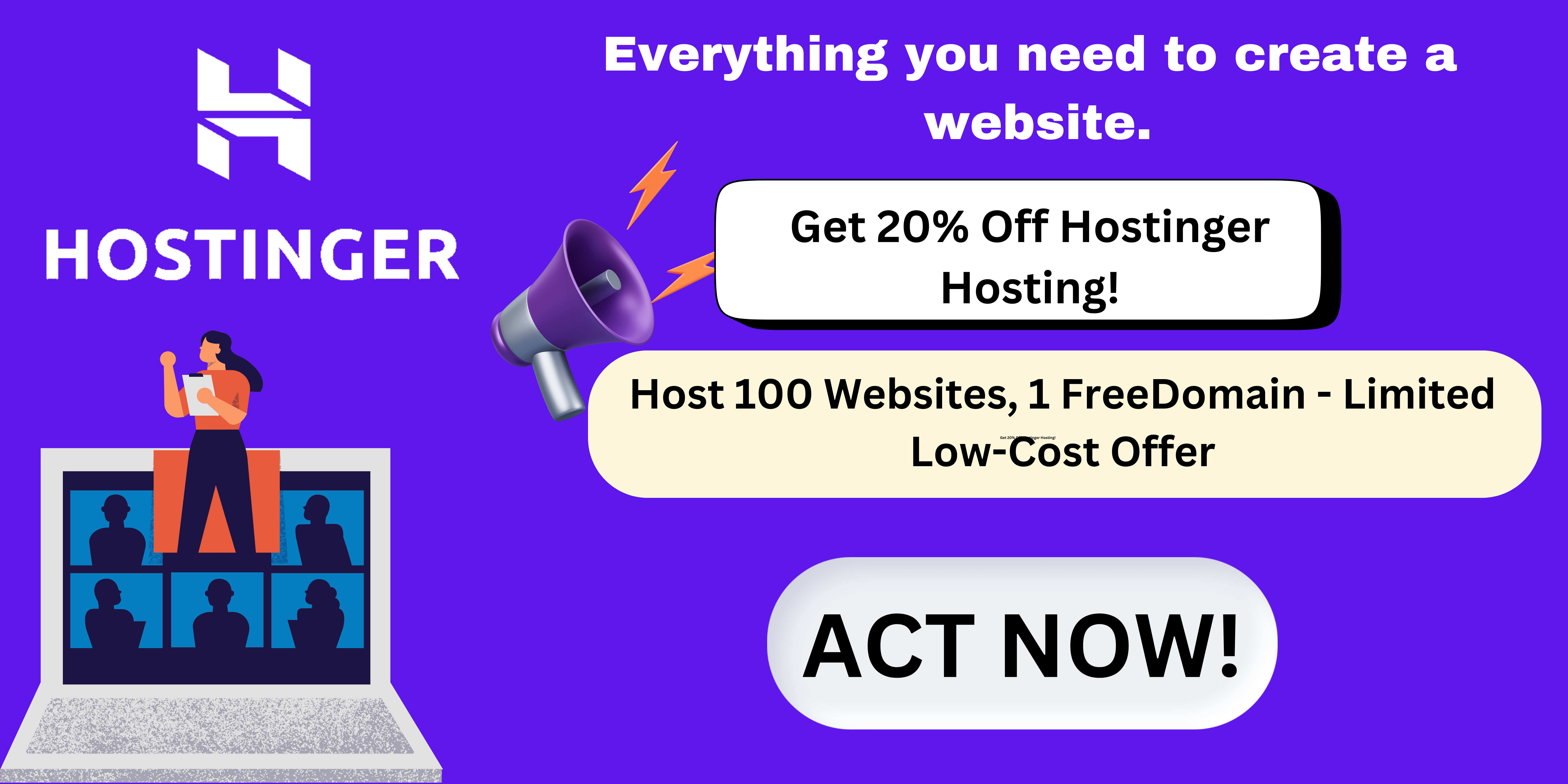 hostinger off deal